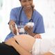 doctor and pregnant woman